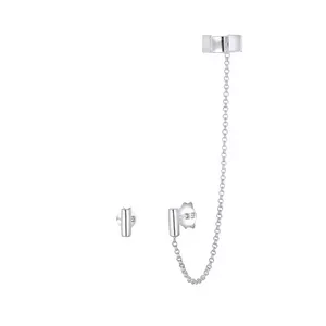 Ohrringe Earcuff  Asymmetrisch Geo