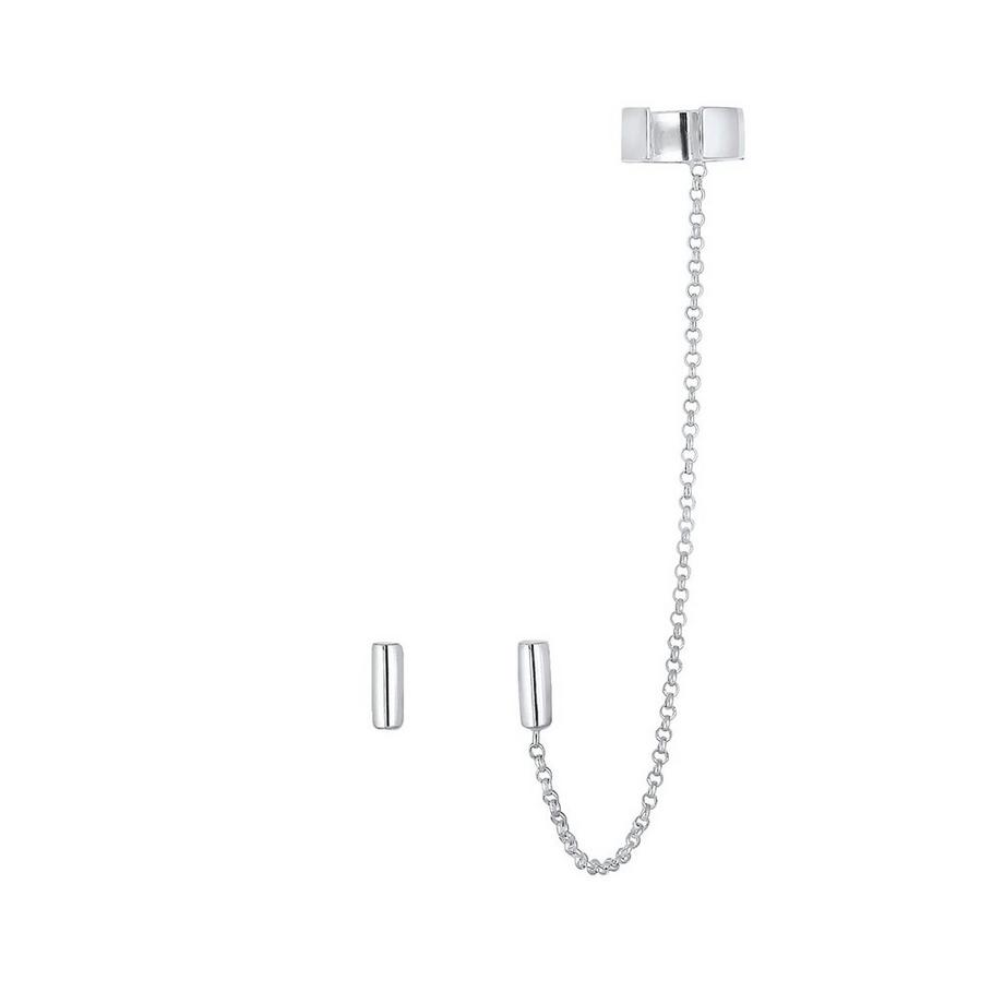 Elli  Ohrringe Earcuff  Asymmetrisch Geo 