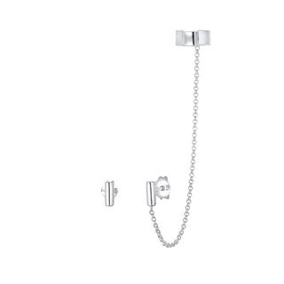 Elli  Ohrringe Earcuff  Asymmetrisch Geo 