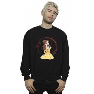 Disney  Beauty And The Beast I'd Rather Be Reading Sweatshirt 