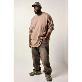 Sthuge T-shirt basique à manches longues oversize  