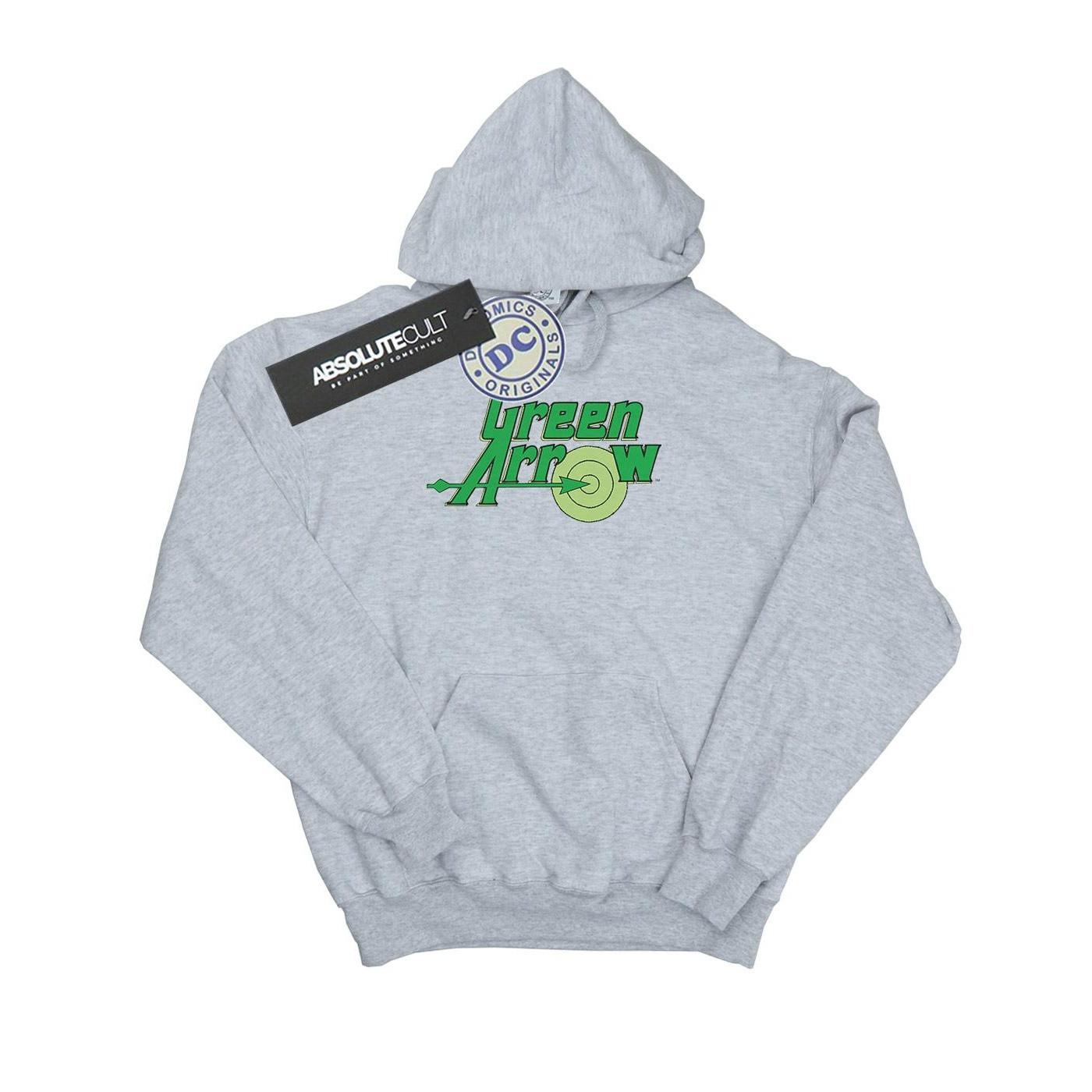 DC COMICS  Green Arrow Text Logo Kapuzenpullover 