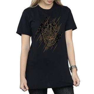 MARVEL  Black Panther Gold Head TShirt 