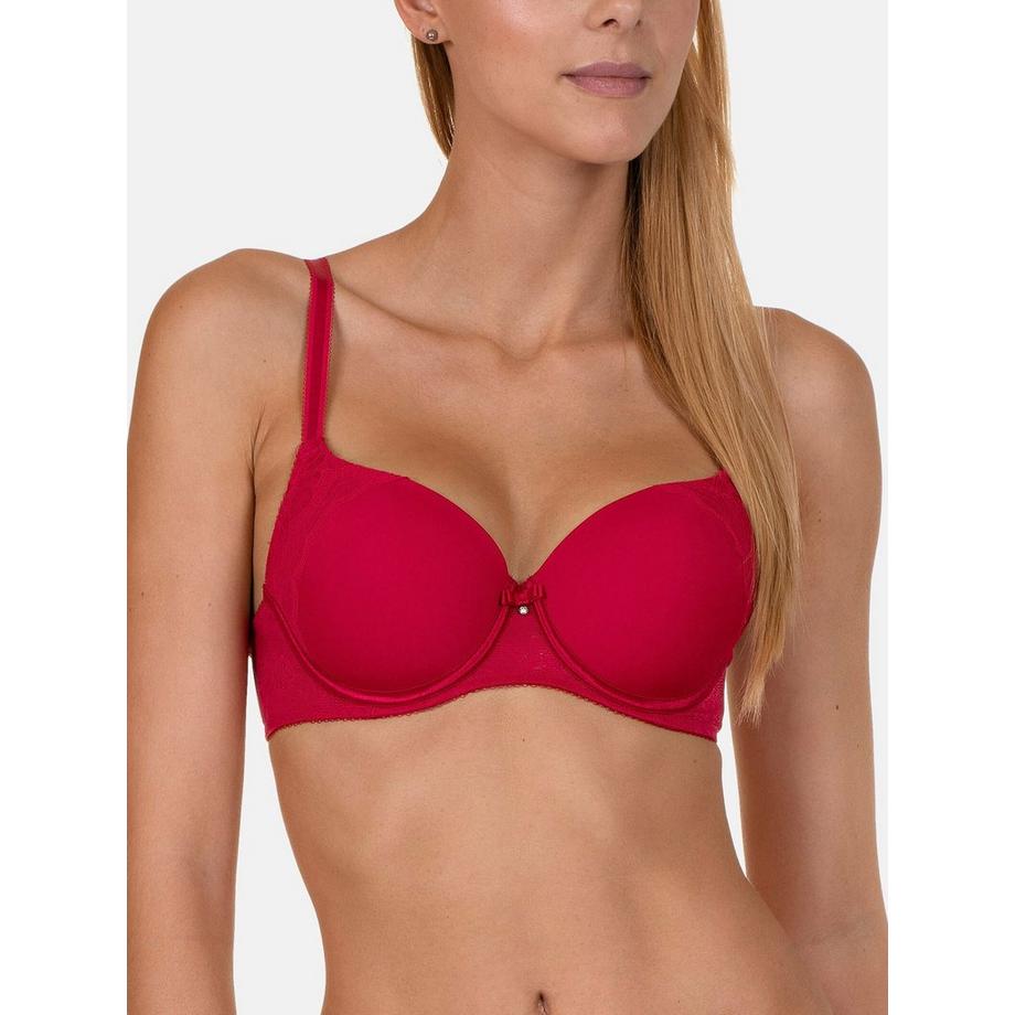 Reggiseno preformato Evelyn rosso F a H