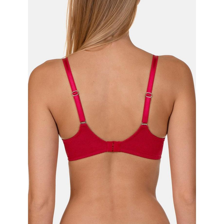 Lisca  Reggiseno preformato Evelyn rosso F a H 