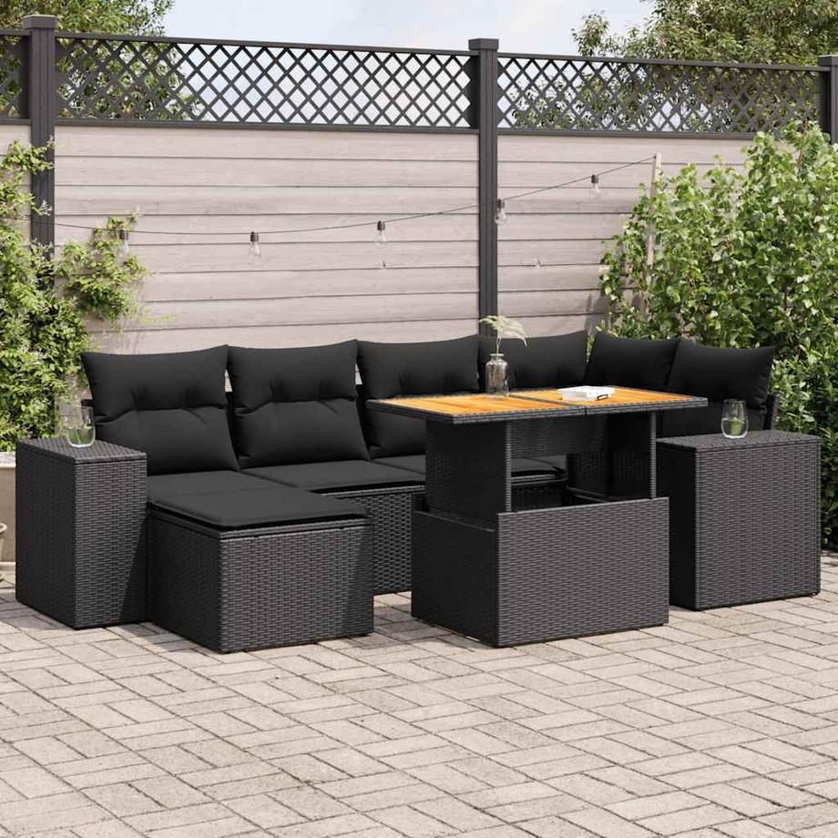 VidaXL Garten sofagarnitur poly-rattan  