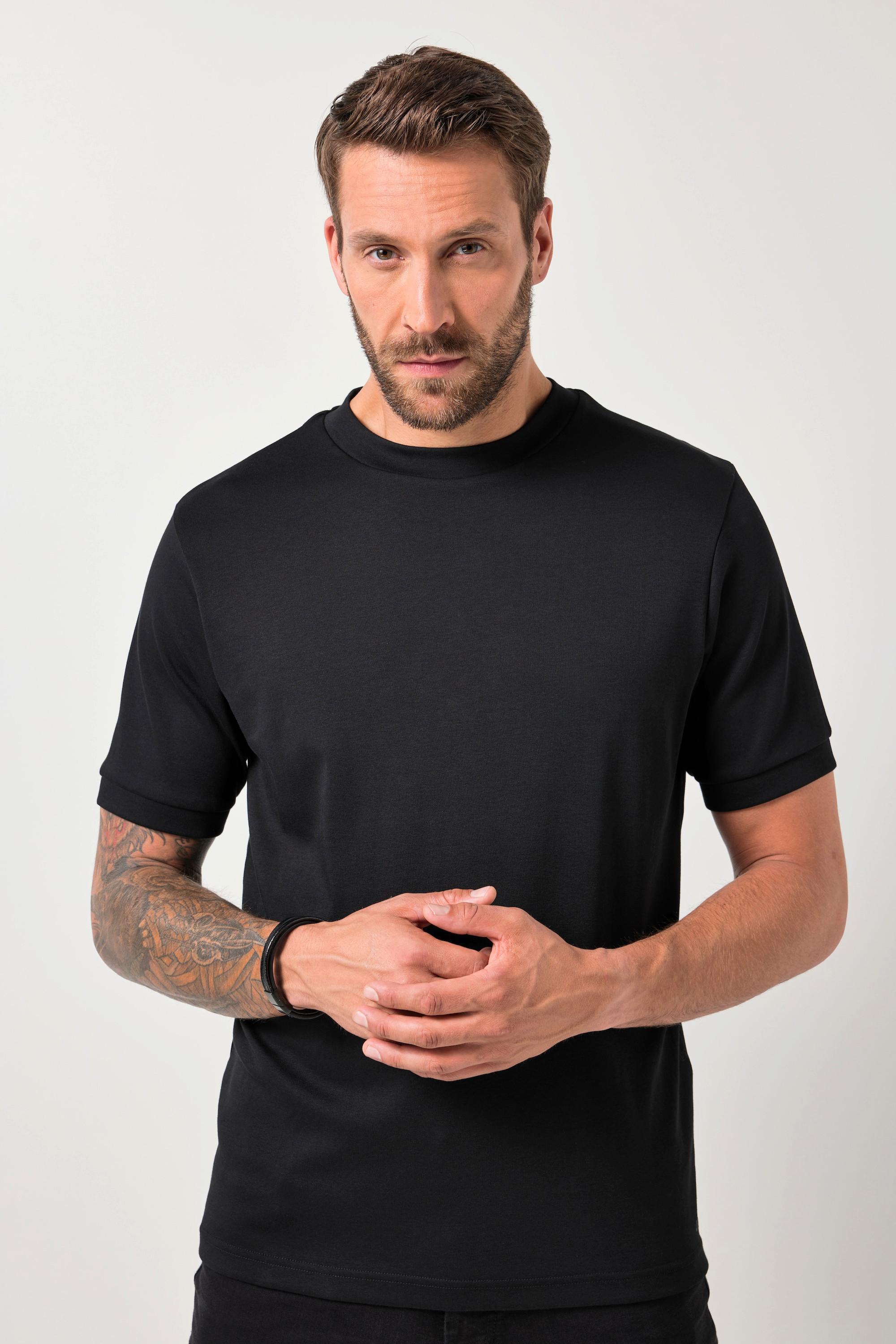 JP1880 Basic T-Shirt Mezza Manica Collo Alto  