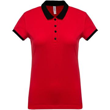 poloshirt für daen élange bicolore