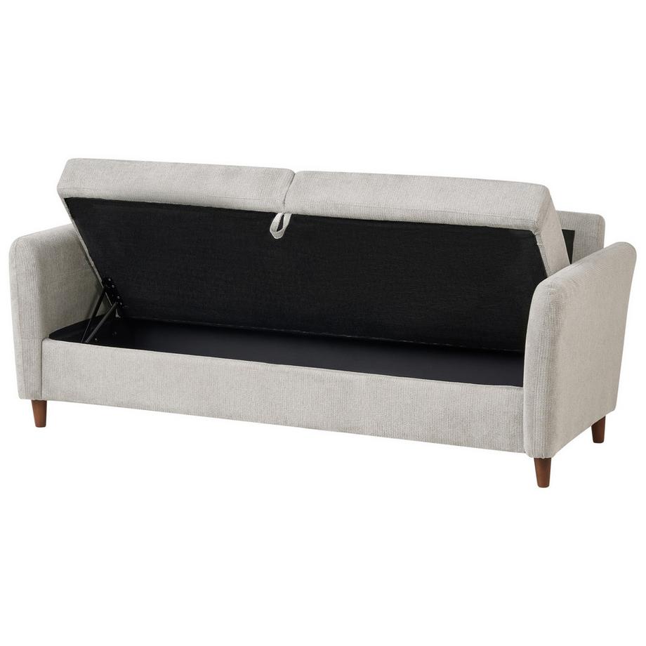 Beliani 3 Sitzer Sofa aus Stoff Modern MARE  