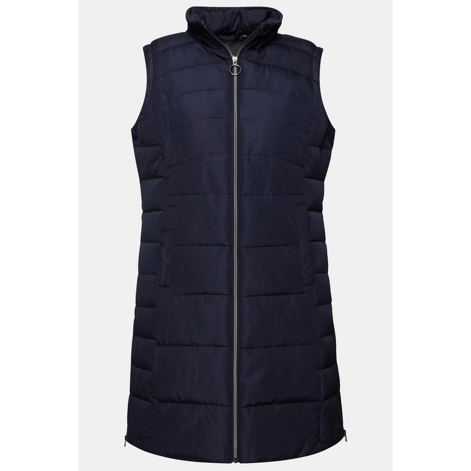 Ulla Popken Gilet trapuntato con cappuccio linea A  