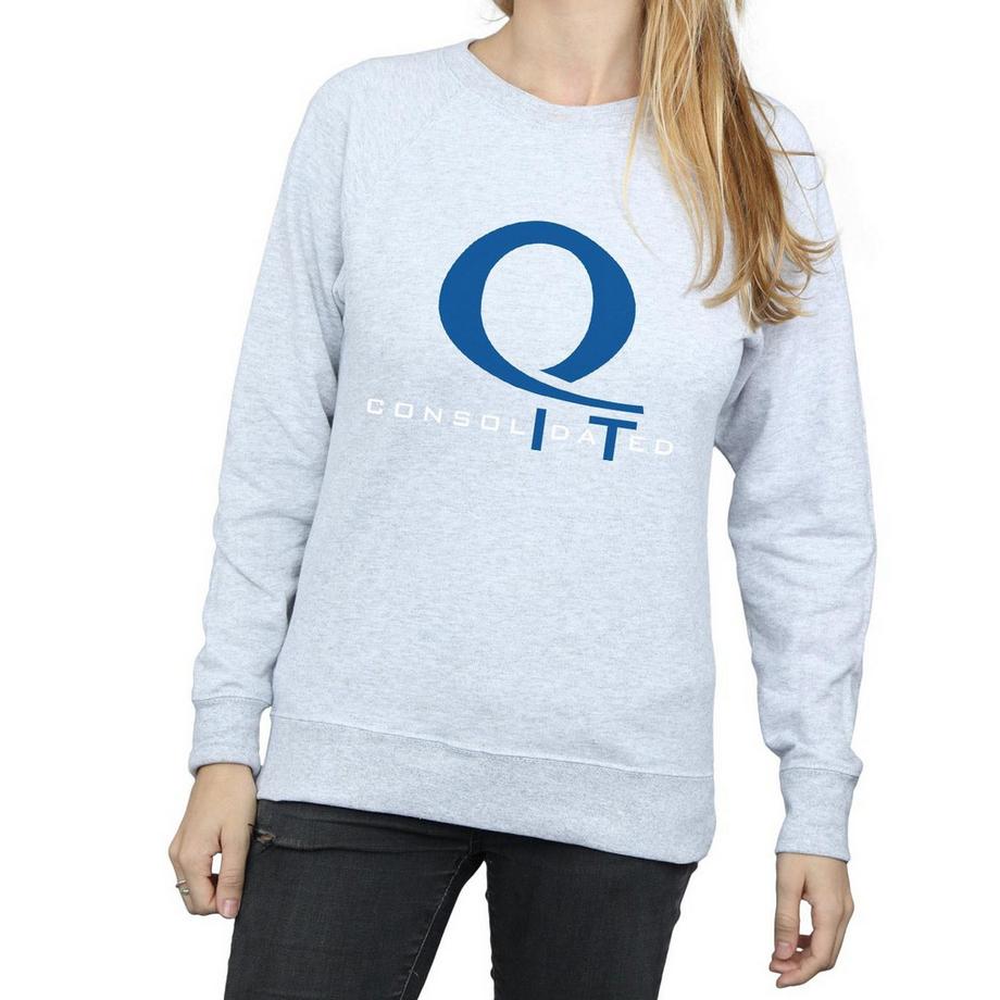 DC COMICS Q Consolidated Sweatshirt Coupe Ajustée  