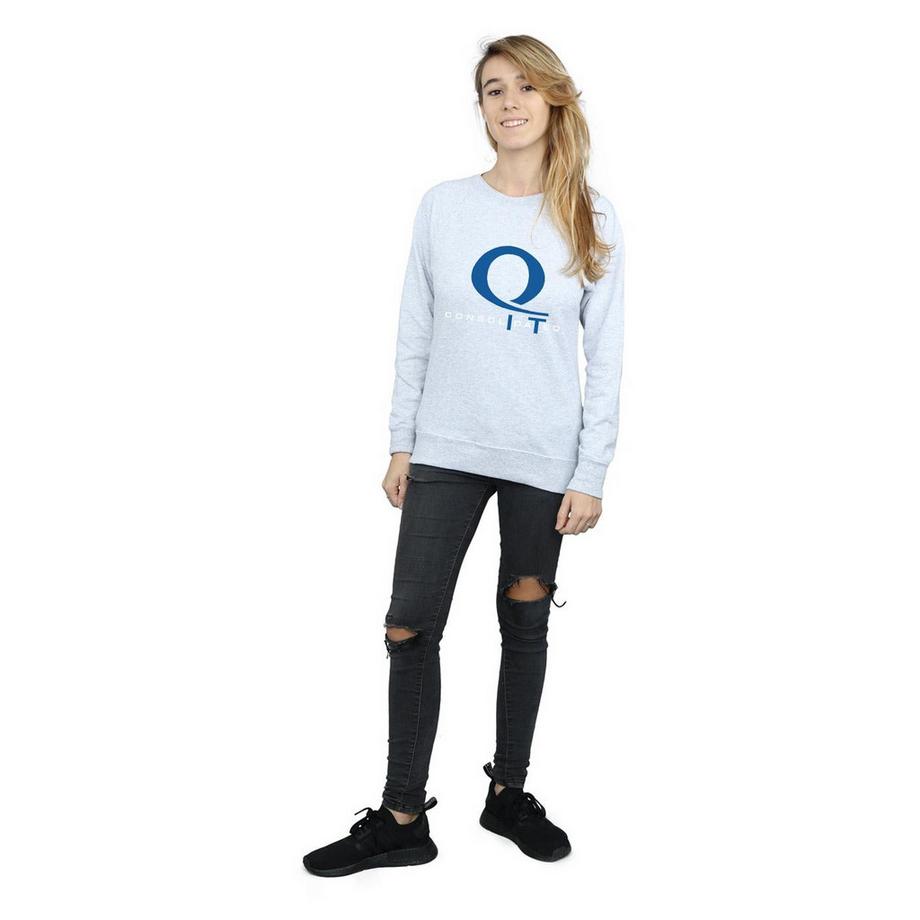 DC COMICS Q Consolidated Sweatshirt Coupe Ajustée  