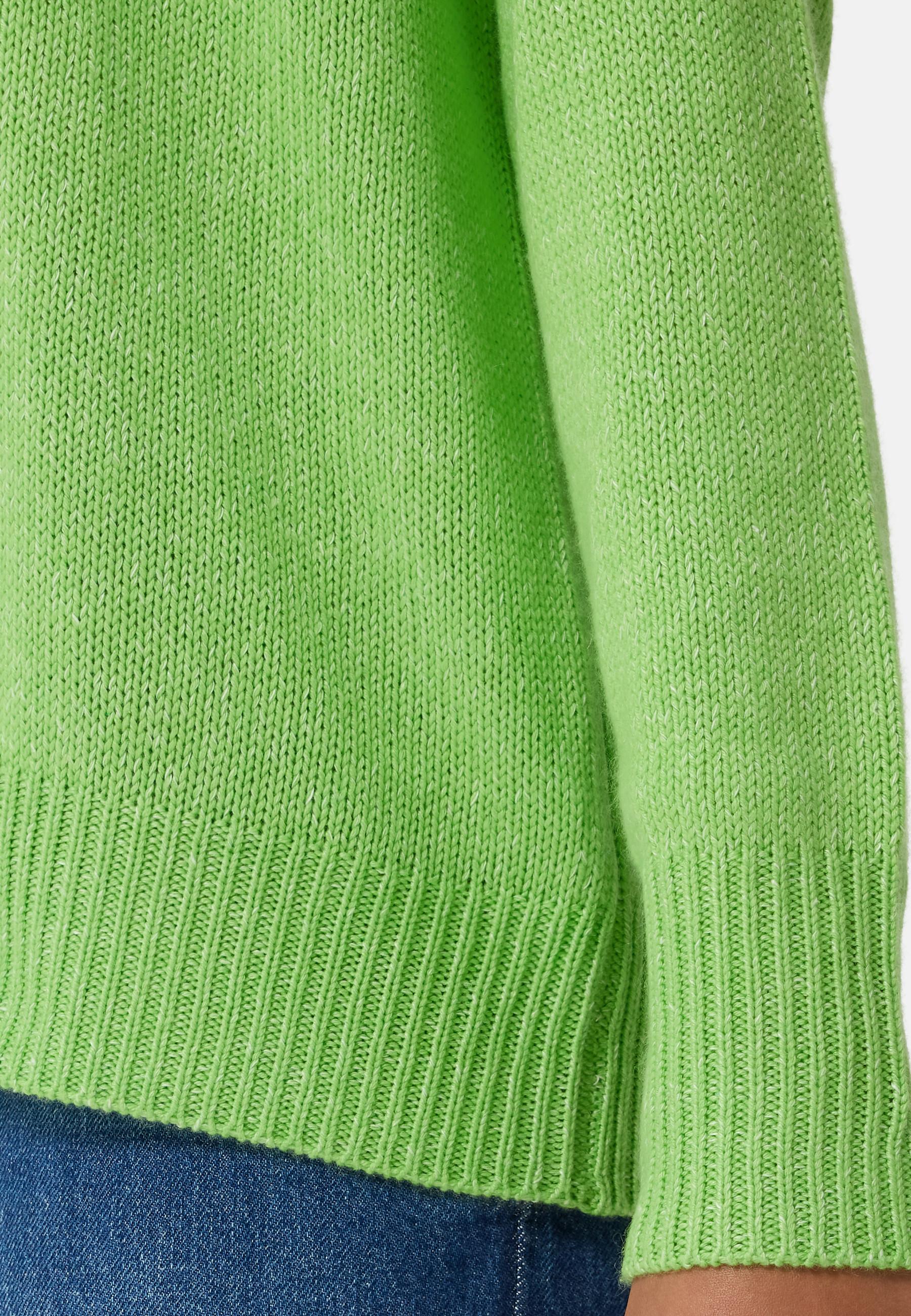 CASH-MERE.CH Pull Col Rond Style Oversize  