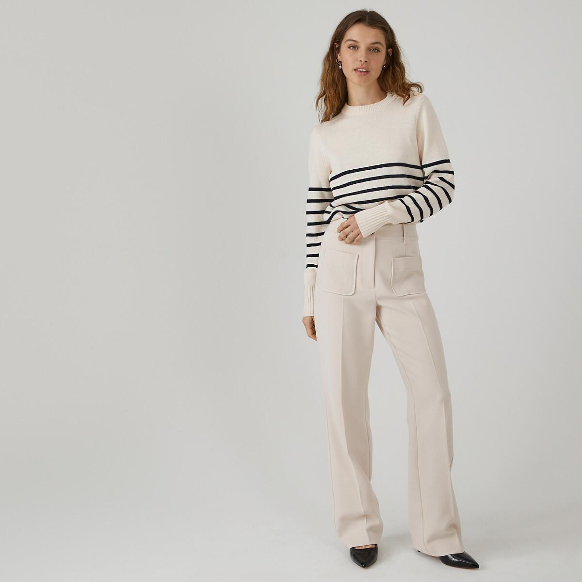 La Redoute Collections Pantalon flare Signature  
