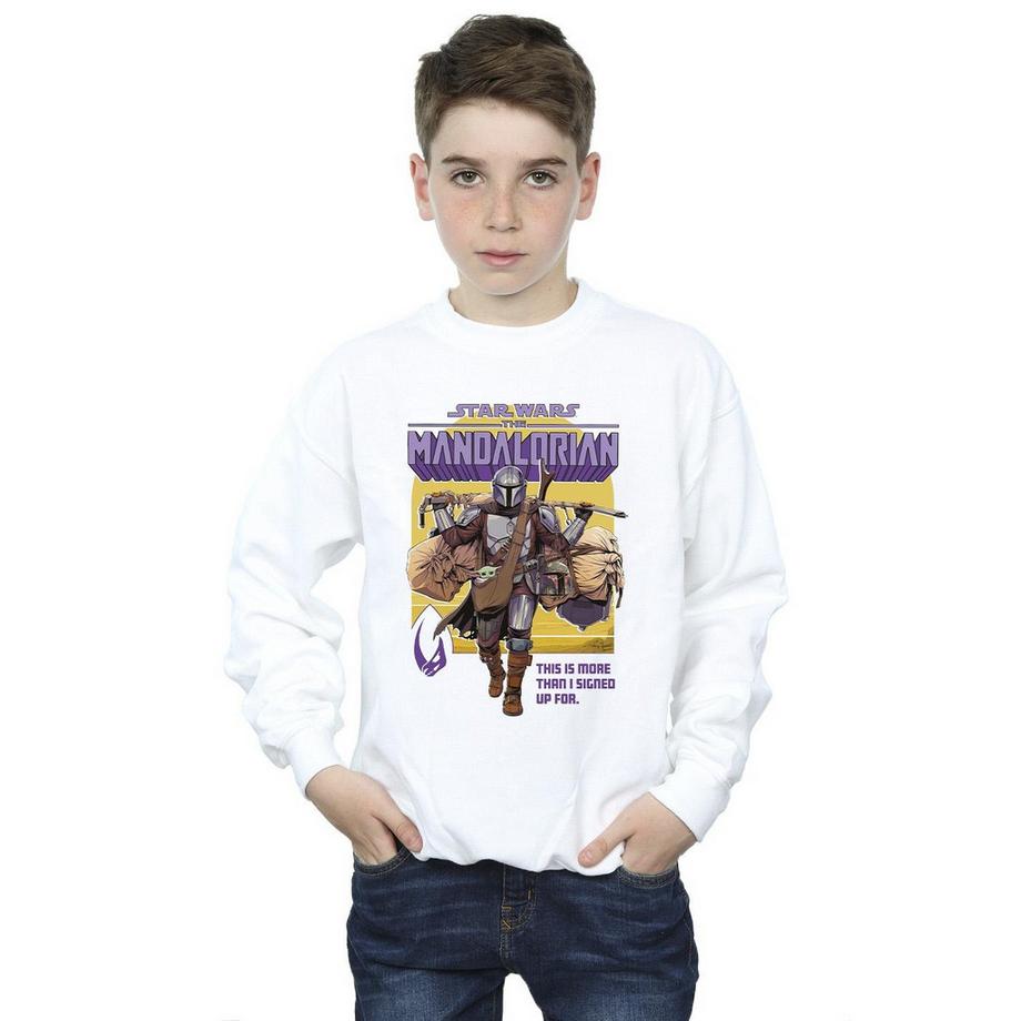 STAR WARS  The Mandalorian More Than I Signed Up For Sweatshirt 
