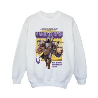 STAR WARS  The Mandalorian More Than I Signed Up For Sweatshirt 