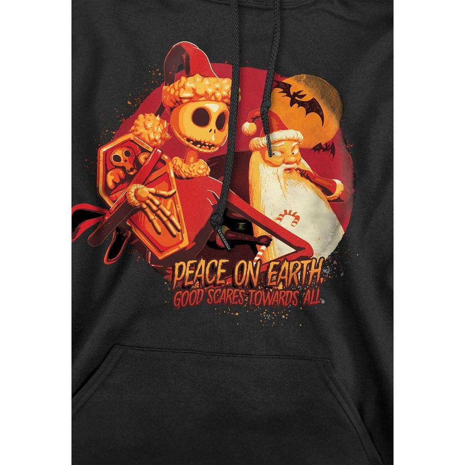 The Nightmare Before Christmas  Good Scares Towards All Felpa Con Cappuccio 