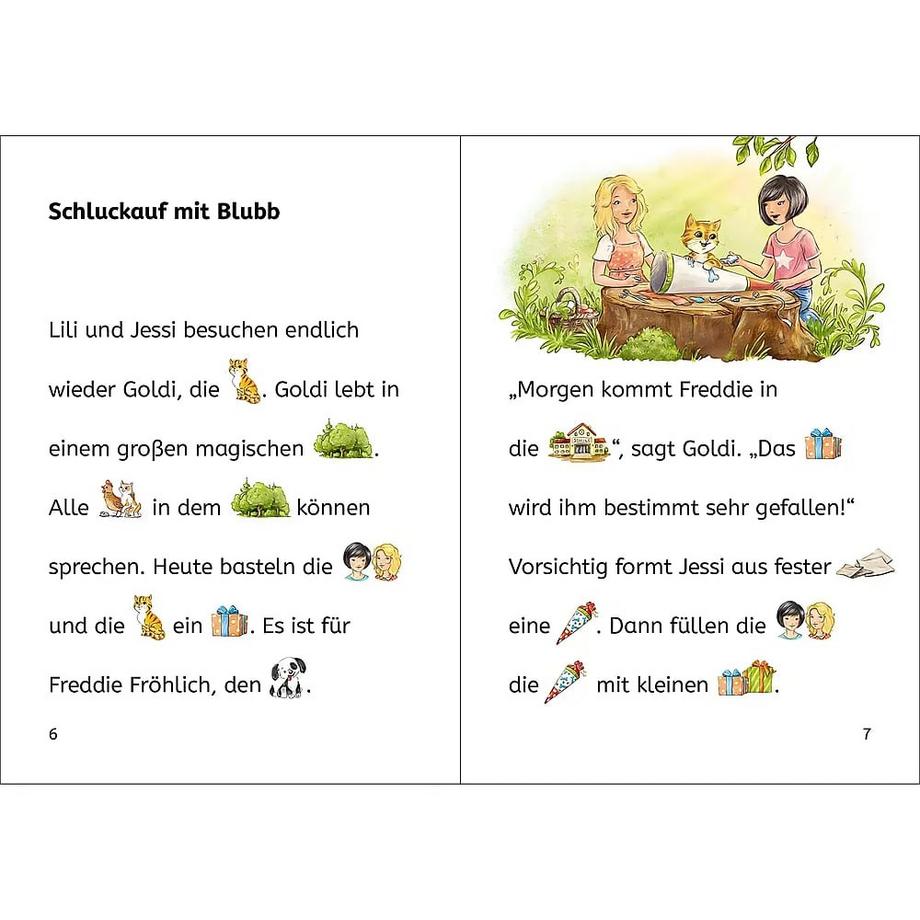 Bildermaus - Ein Welpe braucht Hilfe Meadows, Daisy; Loewe Erstlesebücher (Hrsg.); Reitz, Nadine (Illustrationen); Margineanu, Sandra (Übersetzung) Gebundene Ausgabe 