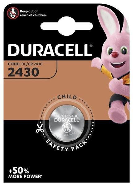 DURACELL  DURACELL Knopfbatterie Specialty DL2430 CR2430, 3V 