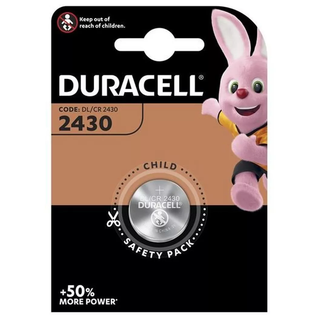 Duracell -  Knopfbatterie Specialty DL2430 CR2430, 3V, CR2430