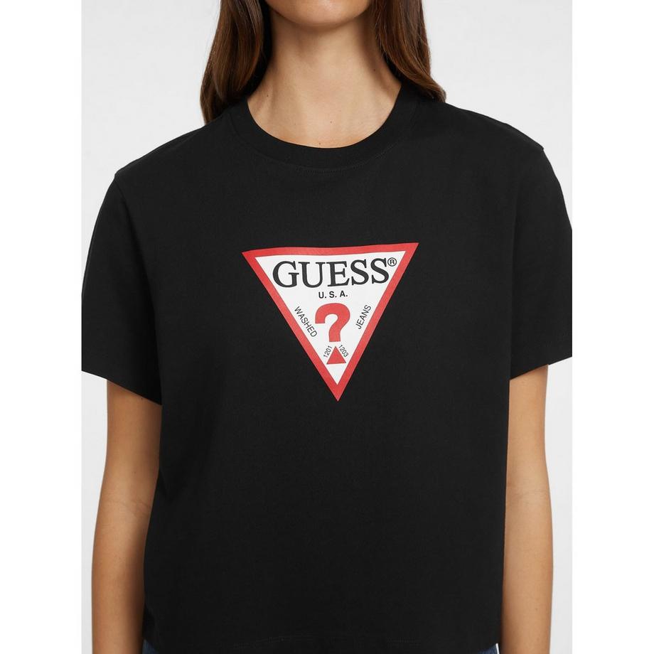 GUESS Boxy Fit T-Shirt  