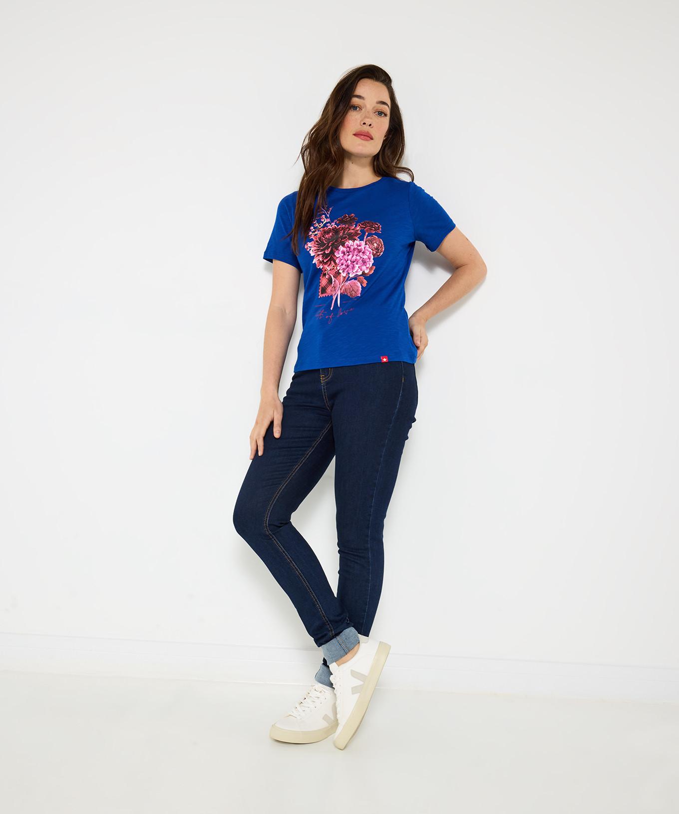 Joe Browns T-Shirt Grafica Bouquet Floreale  