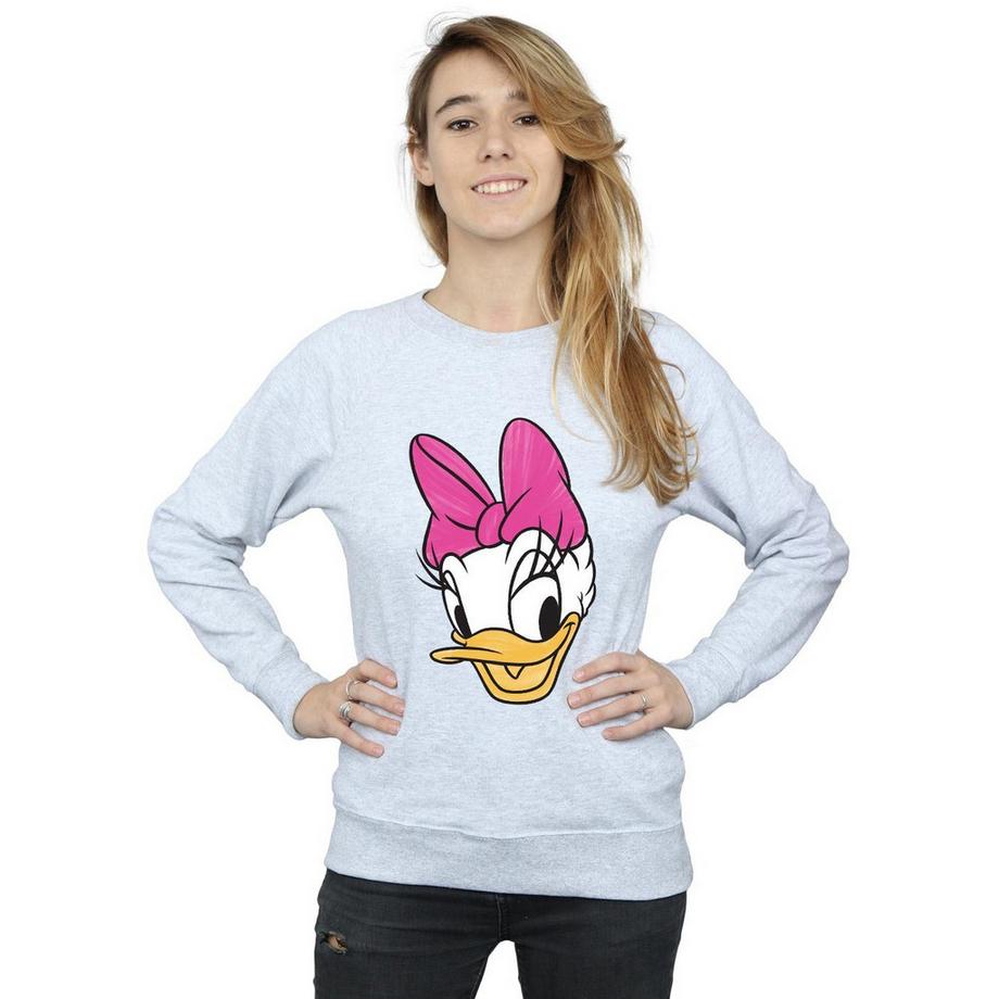Disney Daisy Duck Visage Sweatshirt  