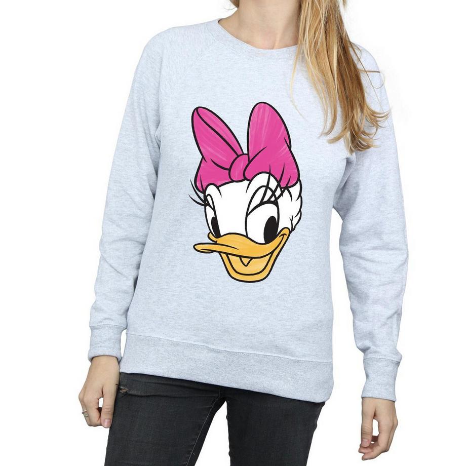 Disney Daisy Duck Visage Sweatshirt  