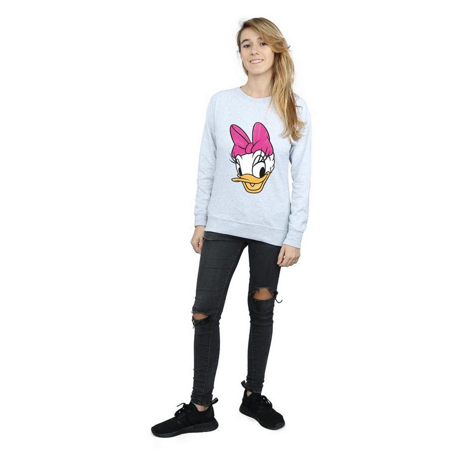 Disney Daisy Duck Visage Sweatshirt  