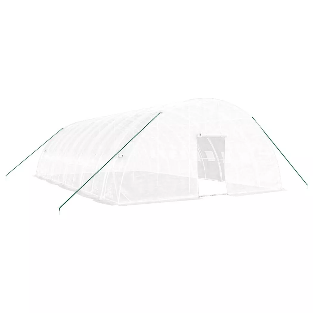 VidaXL - serra Polietilene, One Size, Blanco
