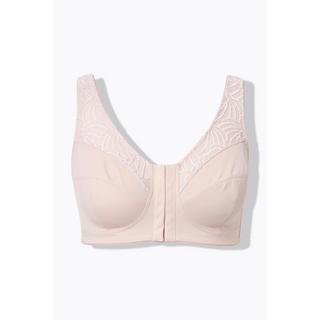 Ulla Popken  Reggiseno sostenitivo modello Kelly con chiusura anteriore e senza ferretto, coppa C-D 