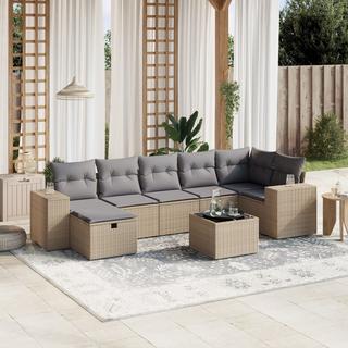 VidaXL Garten sofagarnitur poly-rattan  