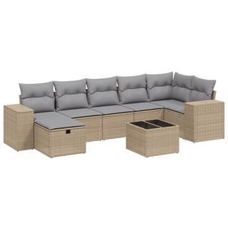 VidaXL Garten sofagarnitur poly-rattan  