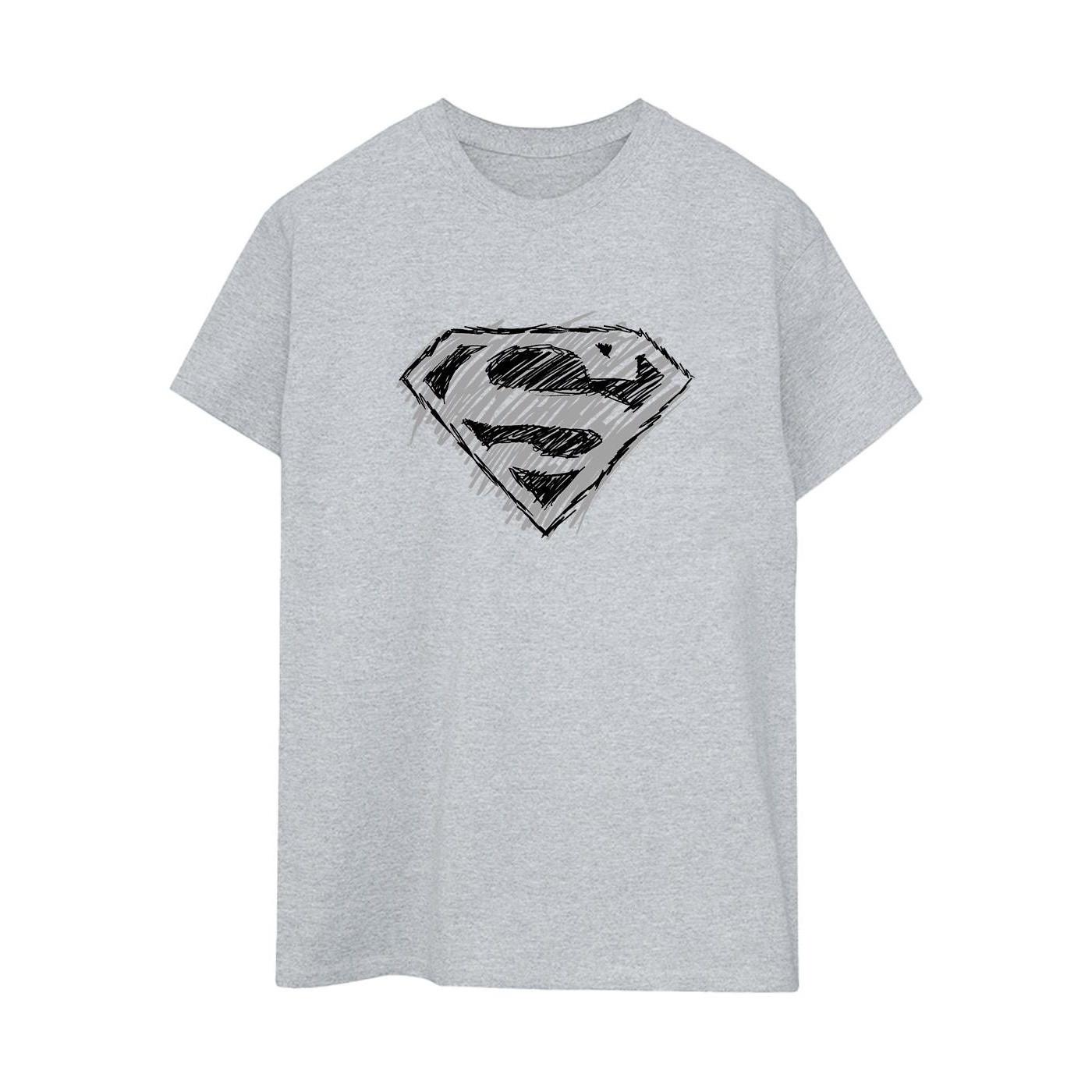 DC COMICS Superman Sketch Logo T-Shirt  