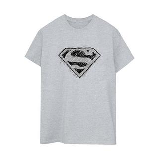 DC COMICS Superman Sketch Logo T-Shirt  