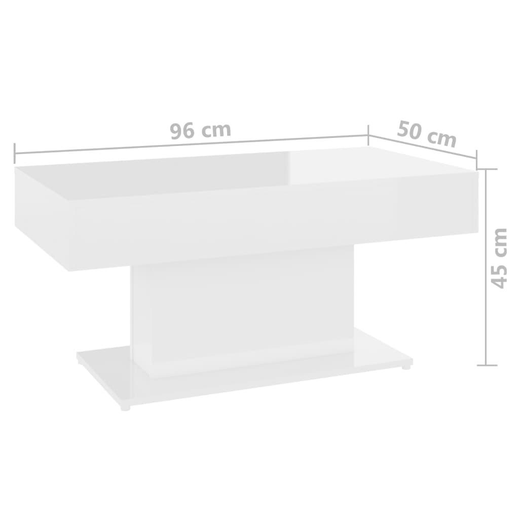 VidaXL Table basse bois d'ingénierie  