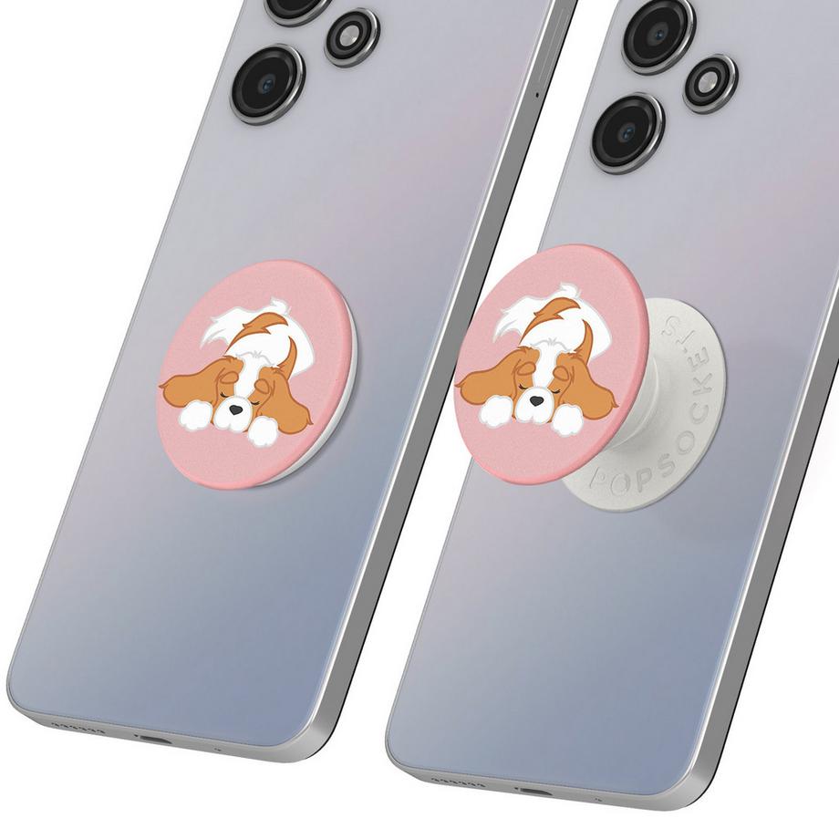POPSOCKETS  PopSockets PopGrip Pupper Napper, rosa 