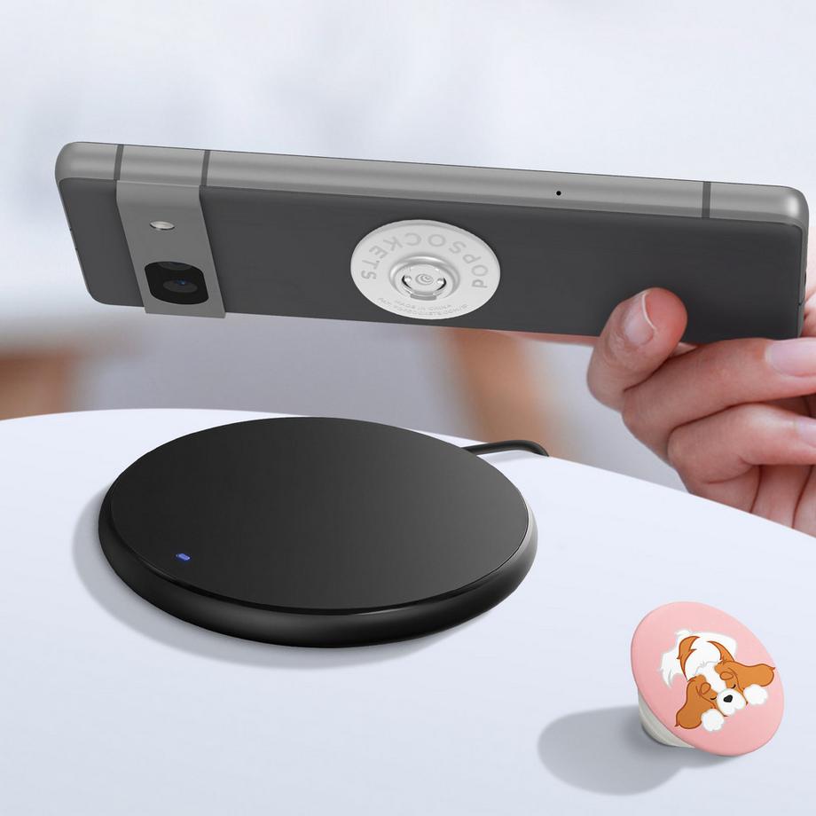POPSOCKETS  PopSockets PopGrip Pupper Napper, rosa 