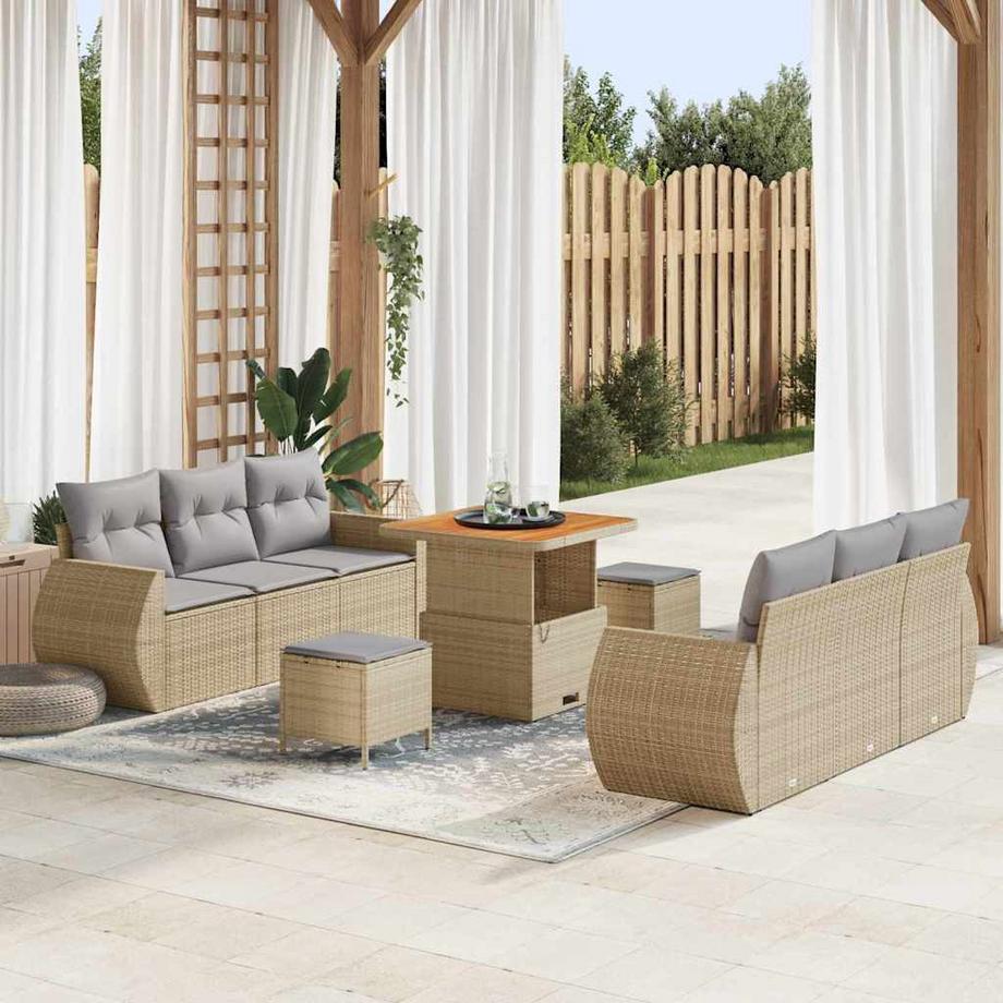 VidaXL Gartenmöbel poly-rattan  