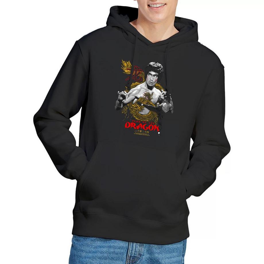 Bruce Lee Sweat À Capuche Year Of The Dragon  