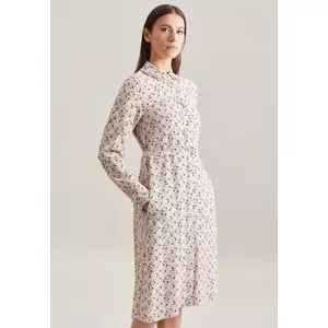 Robe Imprimé Manche longue Col