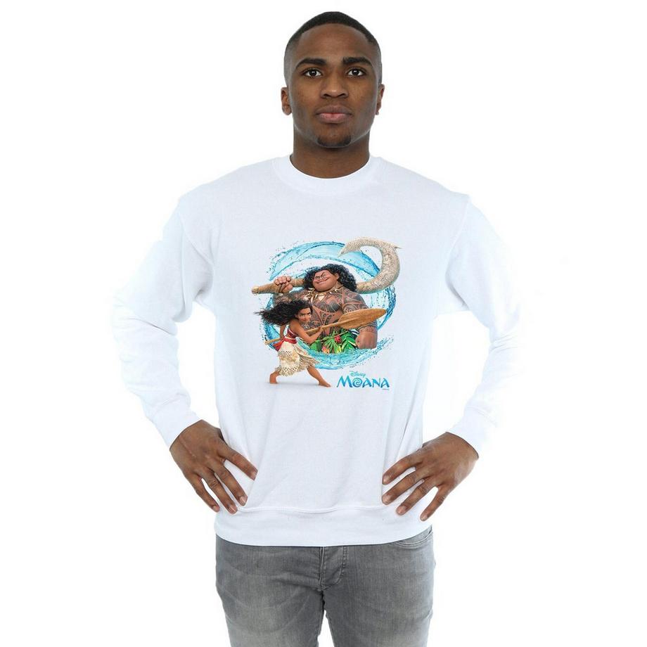 Disney Moana Maui et Moana Sweatshirt Imprimé  