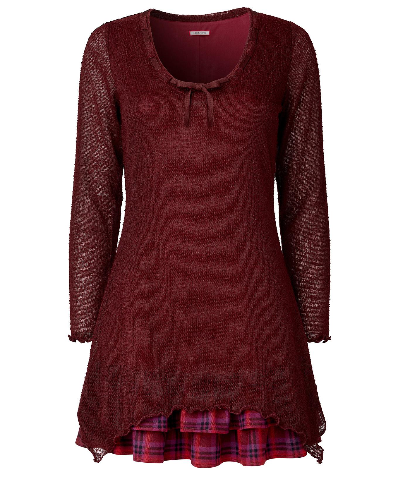 Joe Browns Tunica Orlo Asimmetrico Maniche Svasate Collo Annodato  