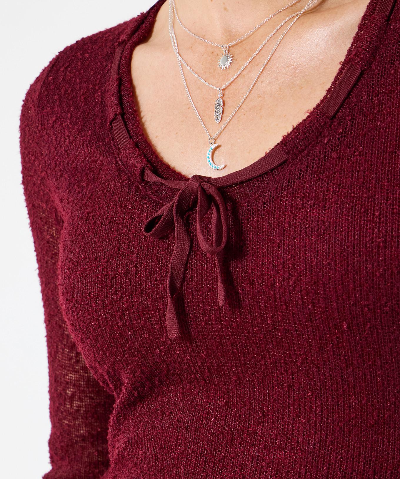 Joe Browns Tunica Orlo Asimmetrico Maniche Svasate Collo Annodato  