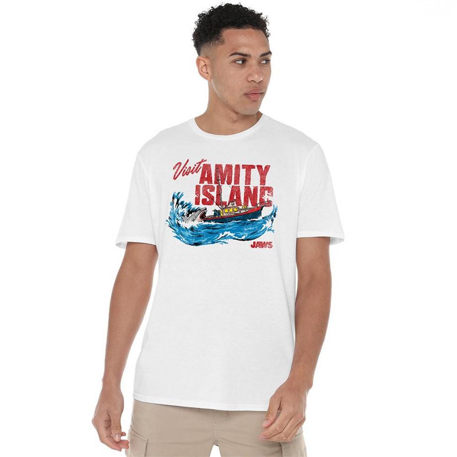 Jaws  T-Shirt50ème Visit Amity 