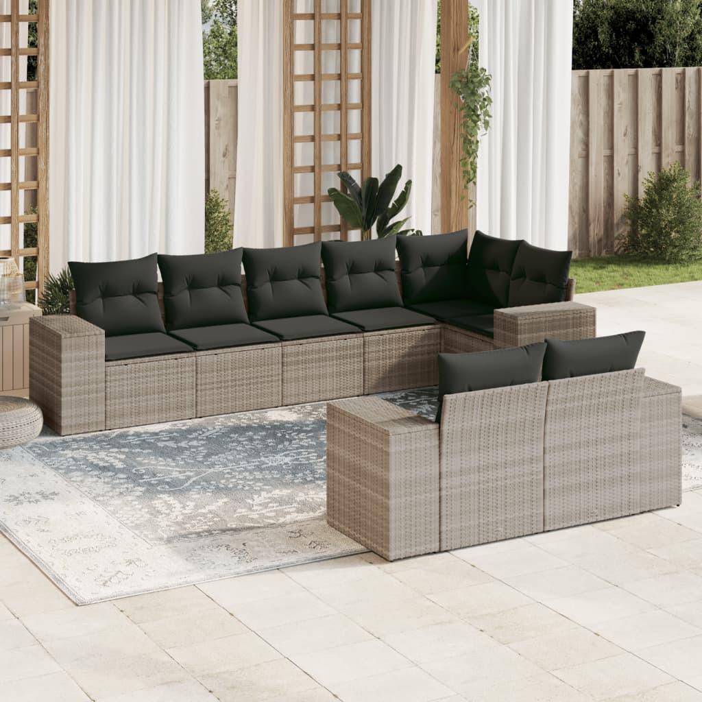 VidaXL Garten sofagarnitur poly-rattan  