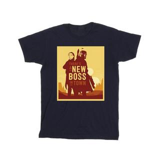 STAR WARS  The Book Of Boba Fett New Boss TShirt 