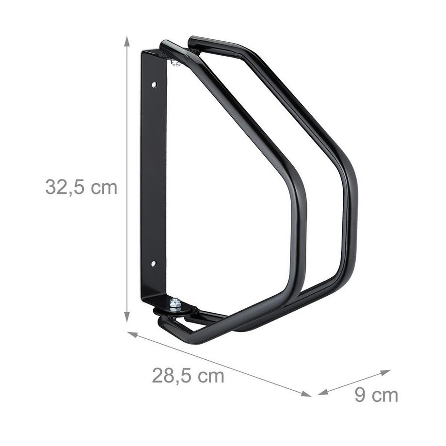 B2X  Portabiciclette girevole da parete 