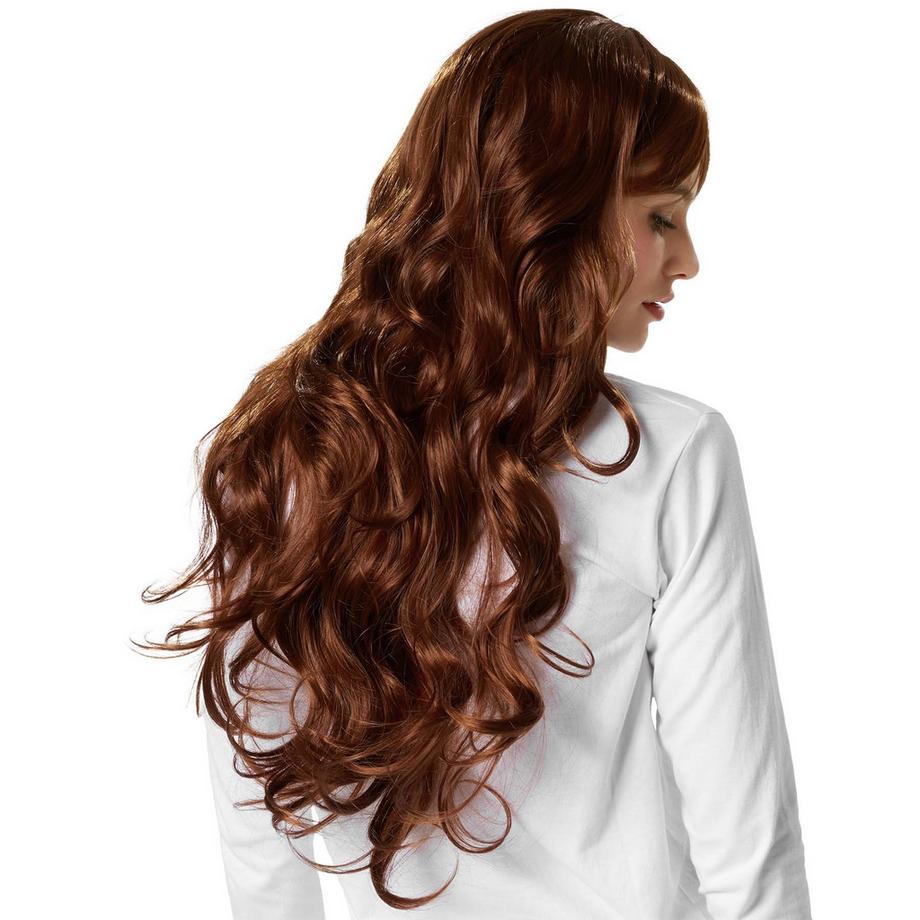 Tectake  Perücke Lange Haare Locken 