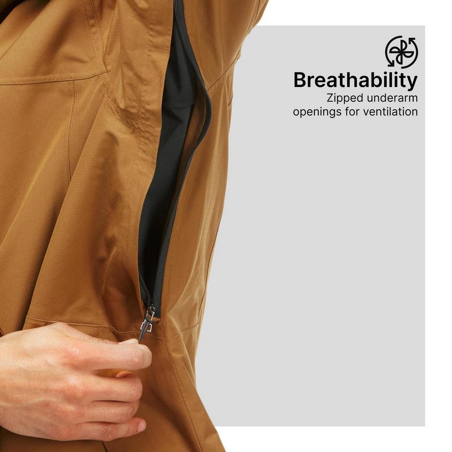 FORCLAZ 3in1 Winterjacke Travel 500 wasserdicht bis -10°C Herren  